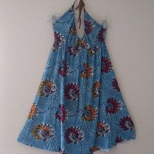 Rhododendron halter dress